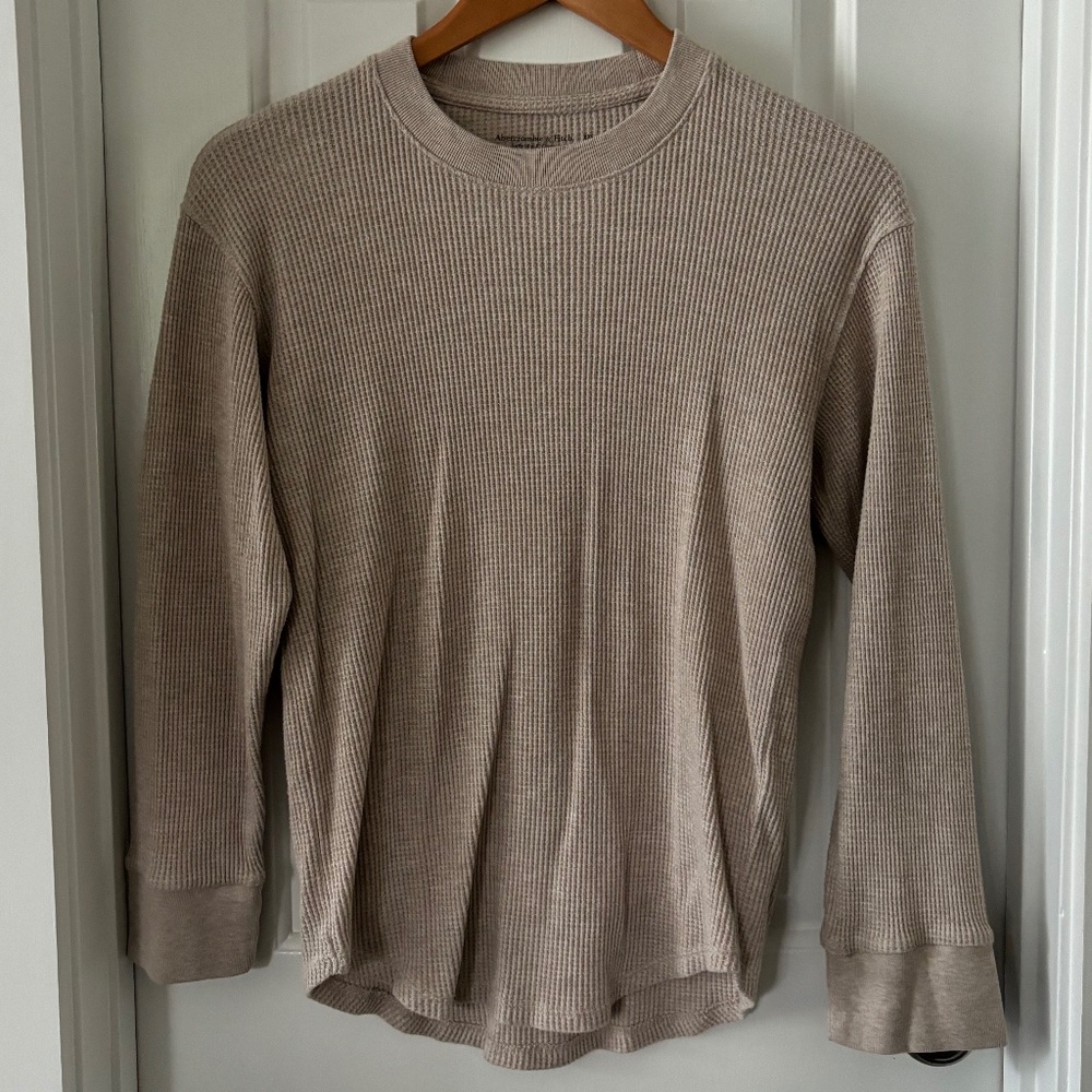 Abercrombie & Fitch, Waffle Crewneck Tee